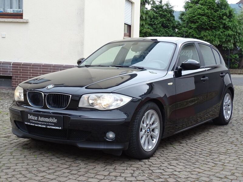 Gebraucht BMW 116 Advantage 116 PS (85 kW) 2005 Schwarz Kleinwagen