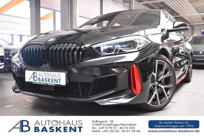 Schwarz Gebraucht 2023 BMW 128 M Sport Limousine | 33.450 € (Fairer Preis) - Bild 1/4