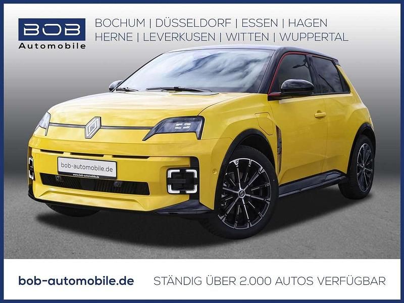 Neu Renault 5 E-Tech Iconic 89 kW (122 PS) 2026 Pop yellow + dach black pearl Limousine