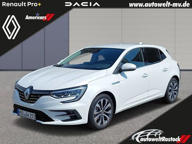 Weiß (metallic) Gebraucht 2023 Renault Mégane IV Techno Limousine | 21.890 € (Fairer Preis) - Bild 1/4