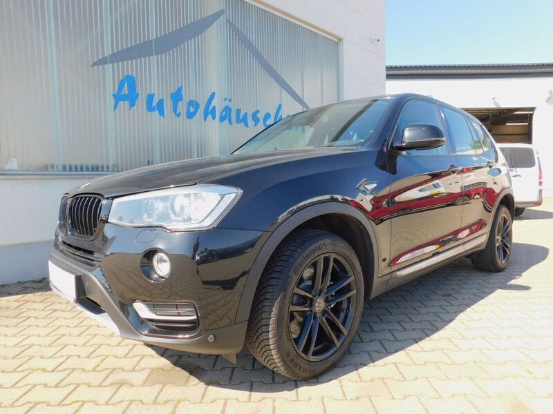 Black sapphire metallic Gebraucht 2015 BMW X3 xLine SUV | 18.999 € (Fairer Preis) - Bild 1/4