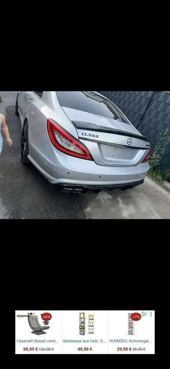 Gebraucht Mercedes CLS500 AMG 408 PS (300 kW) 2012 Silber Coupé