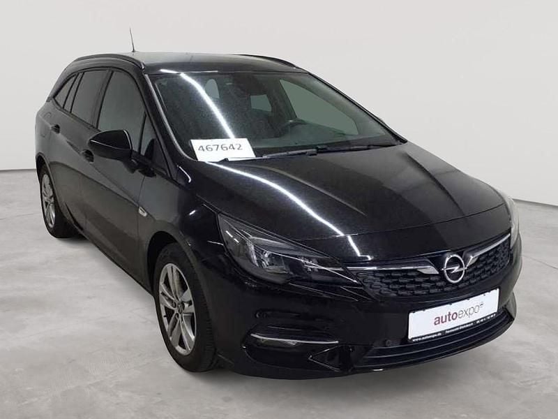 Gebraucht Opel Astra Edition 122 PS (89 kW) 2020 Onyxschwarz metallic Kombi