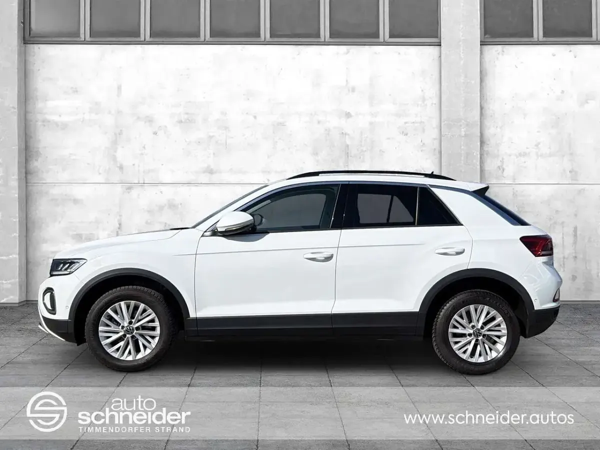 Gebraucht VW T-Roc Life 110 PS (80 kW) 2023 Pure white SUV