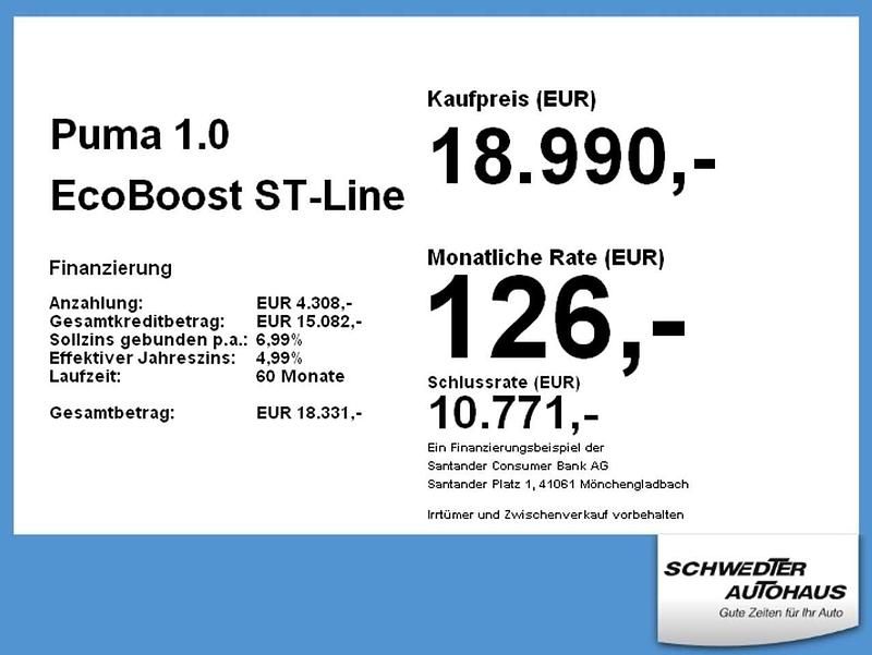 Gebraucht Ford Puma ST-Line 155 PS (114 kW) 2023 Solarsilber SUV