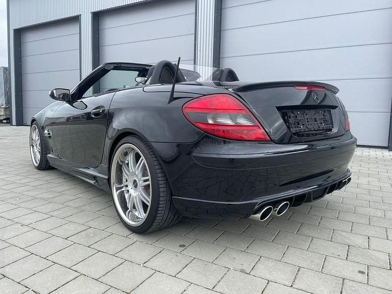 Gebraucht Mercedes SLK350 272 PS (200 kW) 2007 Schwarz Cabrio