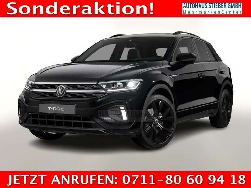Grenadillschwarz meta... Neu 2025 VW T-Roc R-line SUV | 36.415 € (Guter Preis) - Bild 1/4