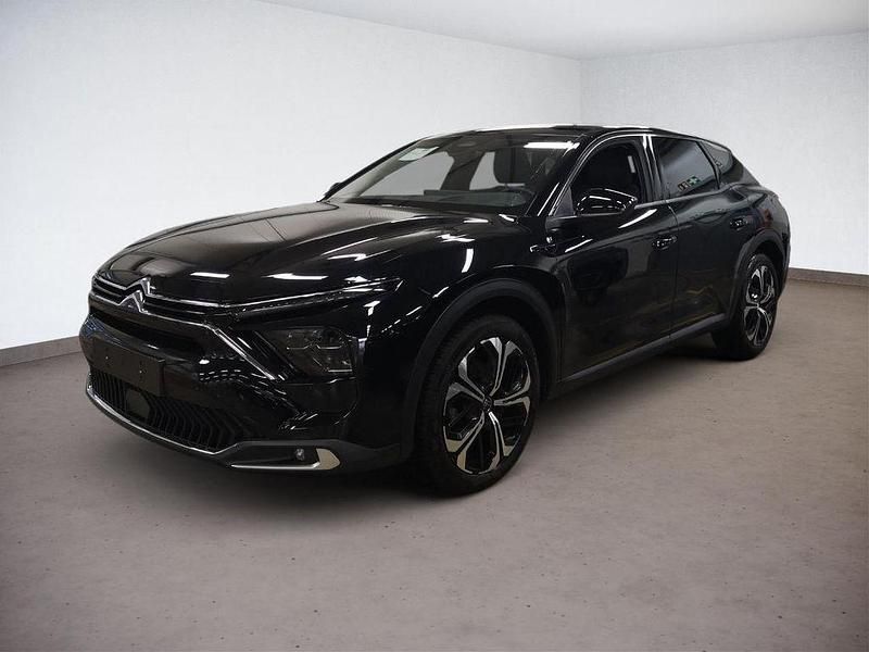 Schwarz lackierung schwarz perla nera/ty (metallic) Gebraucht 2024 Citroën C5 X PureTech Limousine | 19.980 € (Guter Preis) - Bild 1/4