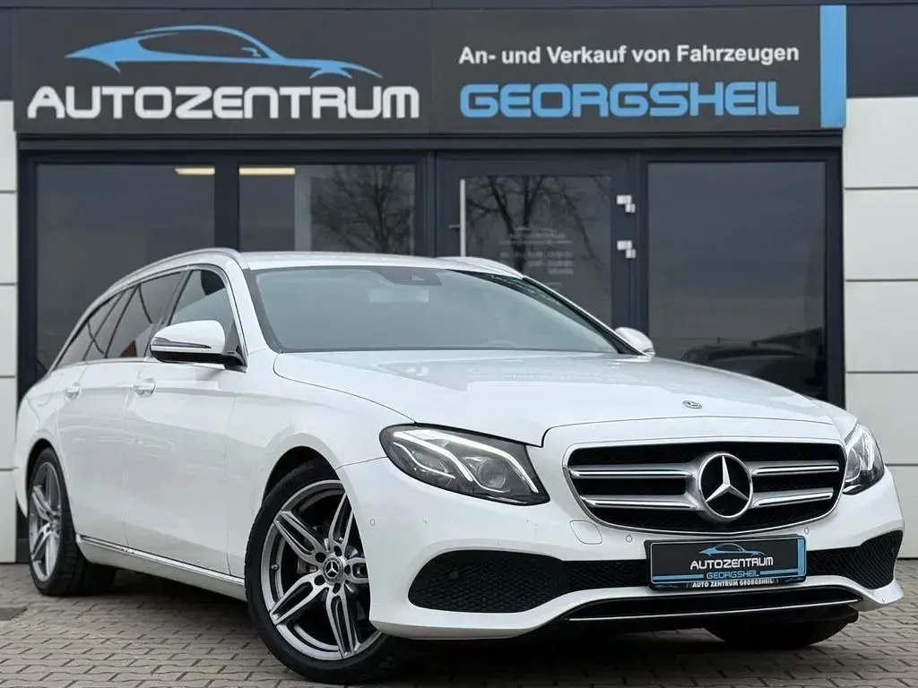 Brugt Mercedes E220 194 HK (142 kW) 2017 Hvid Stationcar
