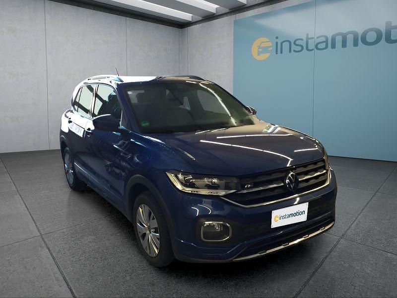 Blau Gebraucht 2022 VW T-Cross SUV | 24.449 € (Fairer Preis) - Bild 1/4