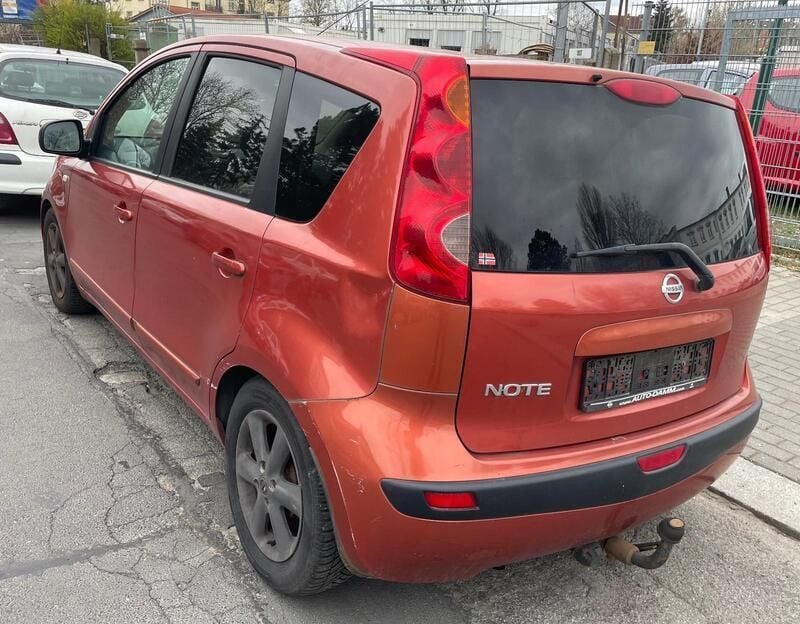 Gebraucht Nissan Note 88 PS (64 kW) 2007 Orange Van / Kleinbus