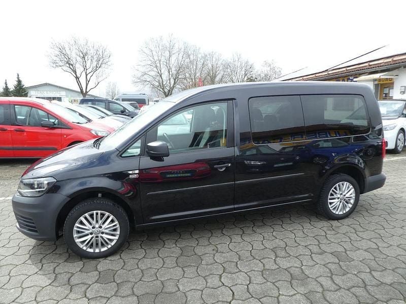 Gebraucht VW Caddy Maxi 125 PS (91 kW) 2018 Schwarz Van / Kleinbus