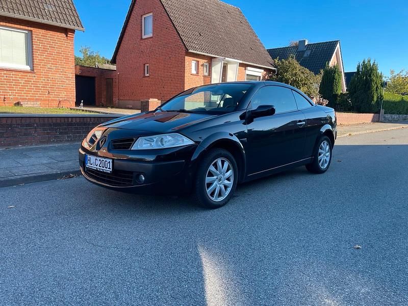 Schwarz Gebraucht 2008 Renault Mégane Cabriolet Cabrio | 1.999 € (Guter Preis) - Bild 1/4