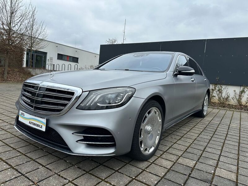 Designo platin magno Gebraucht 2017 Mercedes S560 AMG Limousine | 36.500 € (Teuer) - Bild 1/4