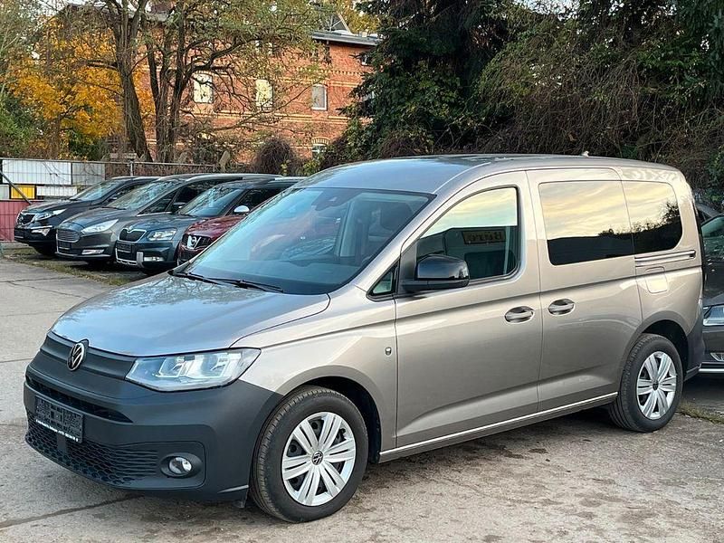 Gebraucht VW Caddy 102 PS (75 kW) 2021 Beige Van / Kleinbus