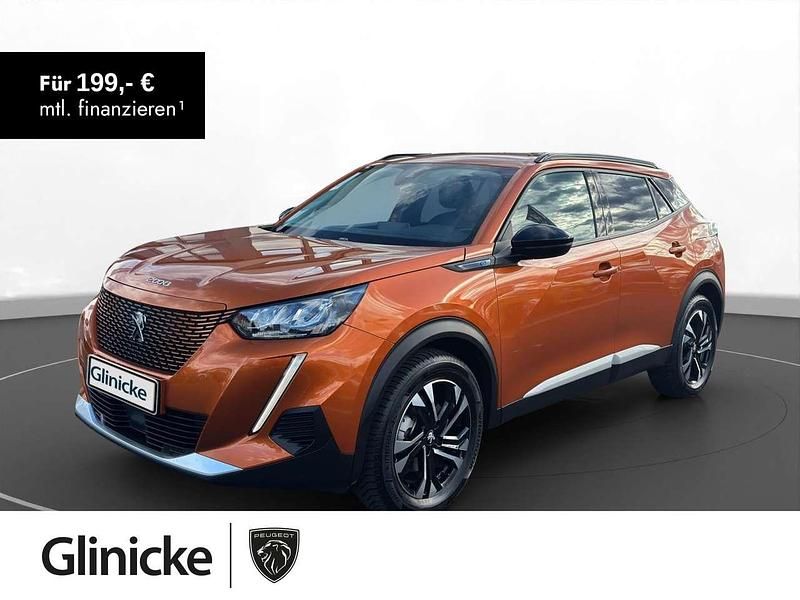 Orange Gebraucht 2022 Peugeot e-2008 Allure SUV | 17.990 € (Superpreis) - Bild 1/4