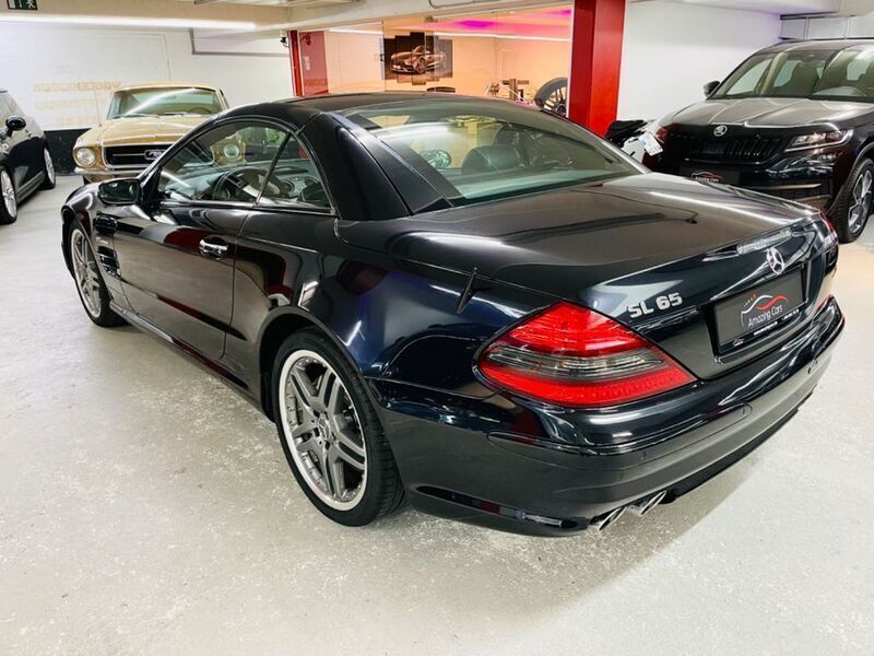 Gebraucht Mercedes SL65 AMG AMG 612 PS (450 kW) 2005 Schwarz Cabrio