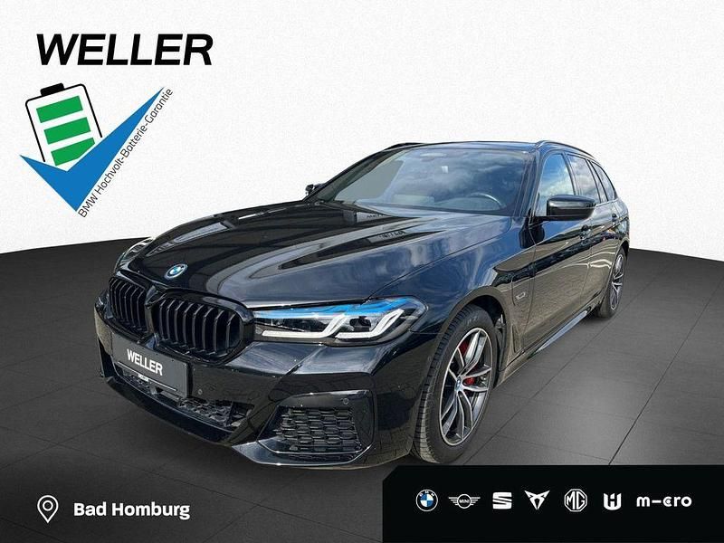 Schwarz Gebraucht 2022 BMW 530e Shadowline Kombi | 38.990 € (Fairer Preis) - Bild 1/4
