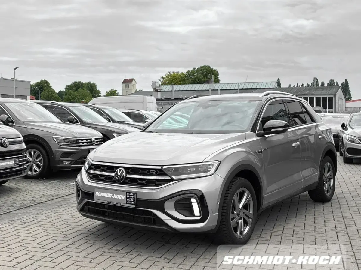 Gebraucht VW T-Roc R-line 110 PS (80 kW) 2023 Silber SUV