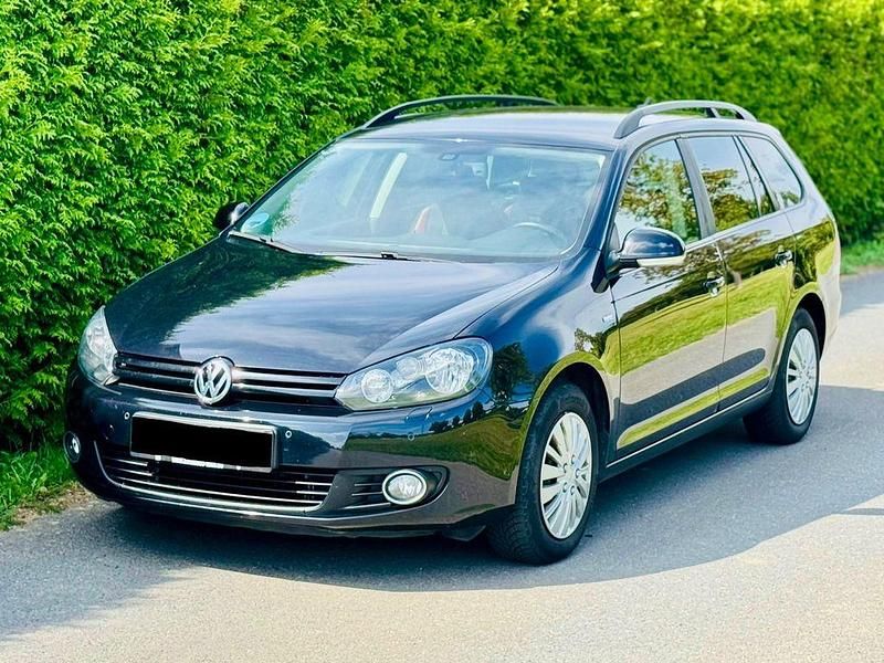 Schwarz Gebraucht 2012 VW Golf VI Match Kombi | 3.299 € (Superpreis) - Bild 1/4