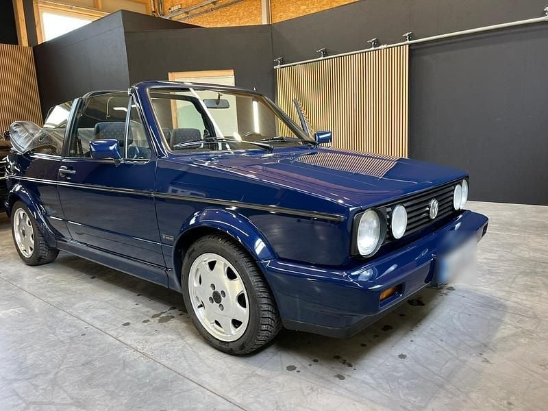 Blau Gebraucht 1991 VW Golf Cabriolet Cabrio | 14.800 € - Bild 1/4