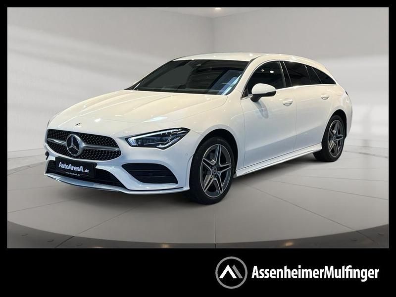 Weiß Gebraucht 2022 Mercedes CLA250e Shooting Brake AMG Kombi | 26.949 € (Fairer Preis) - Bild 1/4
