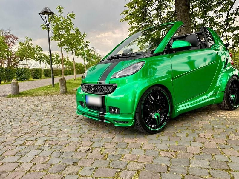 Gebraucht Smart ForTwo Cabrio Brabus 111 PS (81 kW) 2008 Schwarz Cabrio