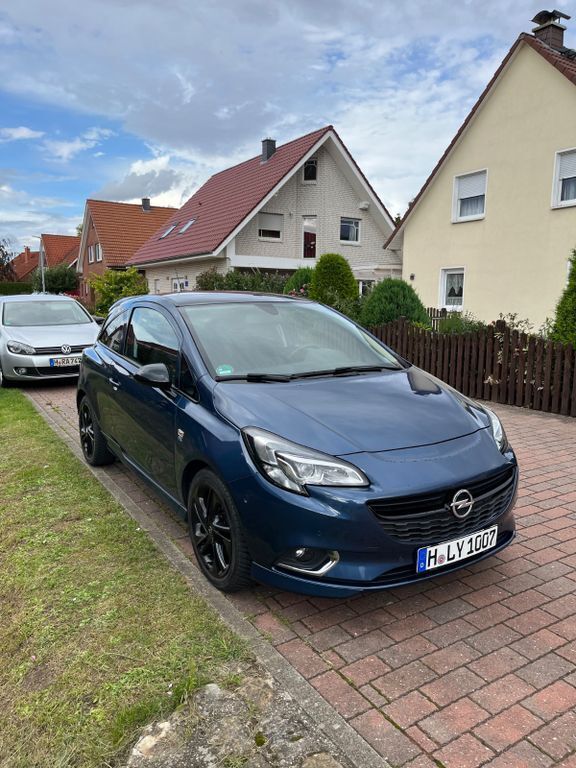 Blau Gebraucht 2015 Opel Corsa Color Edition Kleinwagen | 6.000 € (Fairer Preis) - Bild 1/4
