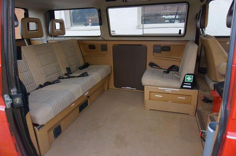 Usado VW Multivan 69 HP (50 kW) 1989 Vermelho Monovolume