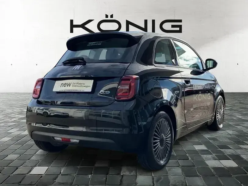 Gebraucht Fiat 500e Icon 86 kW (118 PS) 2022 Schwarz Kleinwagen