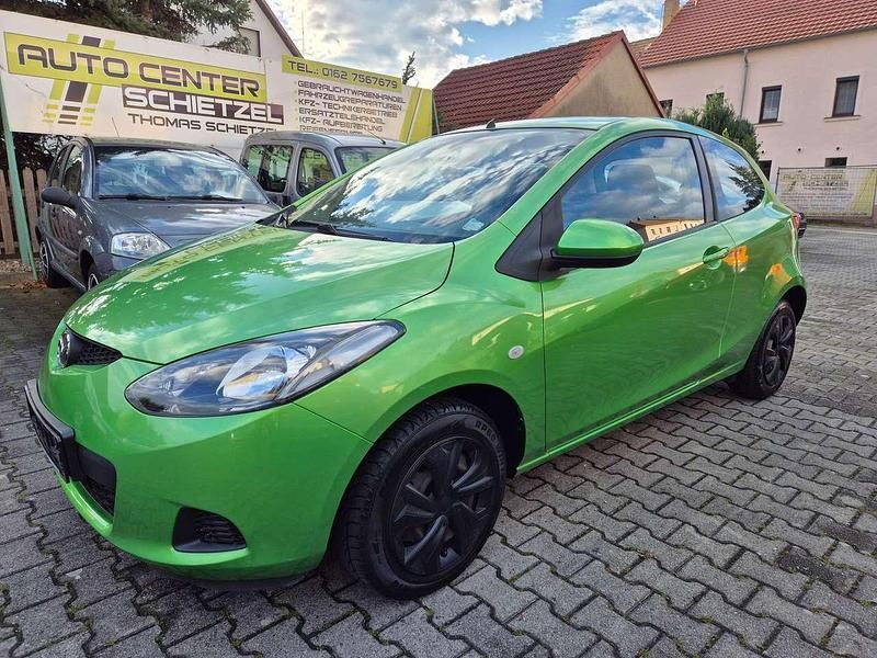 Metisgrün metallic Gebraucht 2008 Mazda 2 Inclusive Kleinwagen | 2.990 € (Fairer Preis) - Bild 1/4