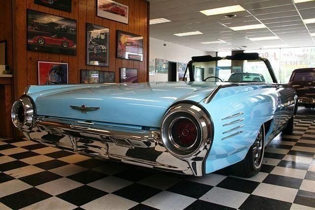 Gebraucht Ford Thunderbird 300 PS (220 kW) 1961 Blau Cabrio