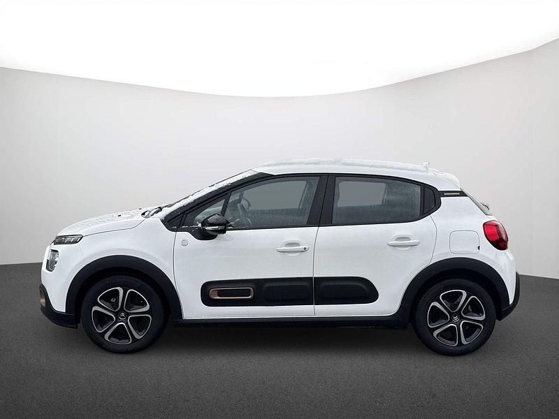 Gebraucht Citroën C3 PureTech 83 PS (61 kW) 2023 Lack weiss banquise/deckende lackierung Limousine