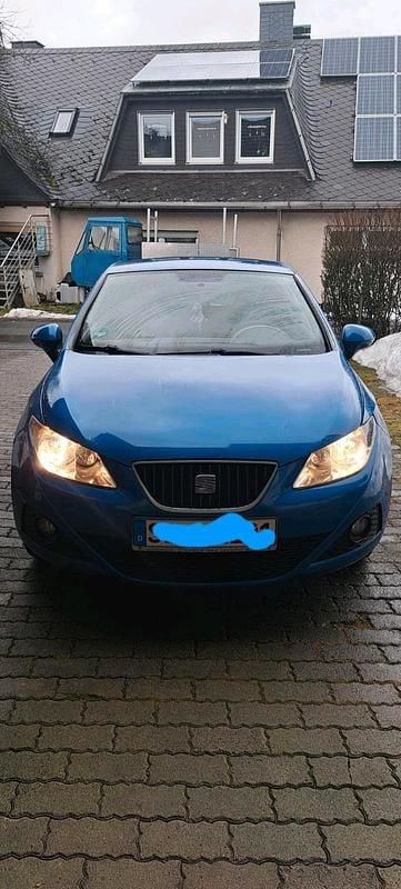 Gebraucht Seat Ibiza 85 PS (62 kW) 2011 Blau Kleinwagen