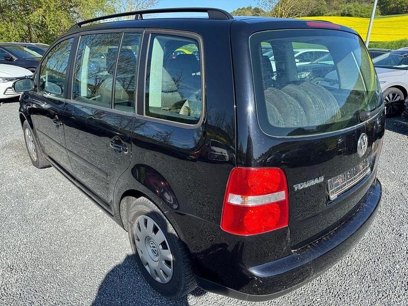 Gebraucht VW Touran 116 PS (85 kW) 2006 Schwarz Van / Kleinbus