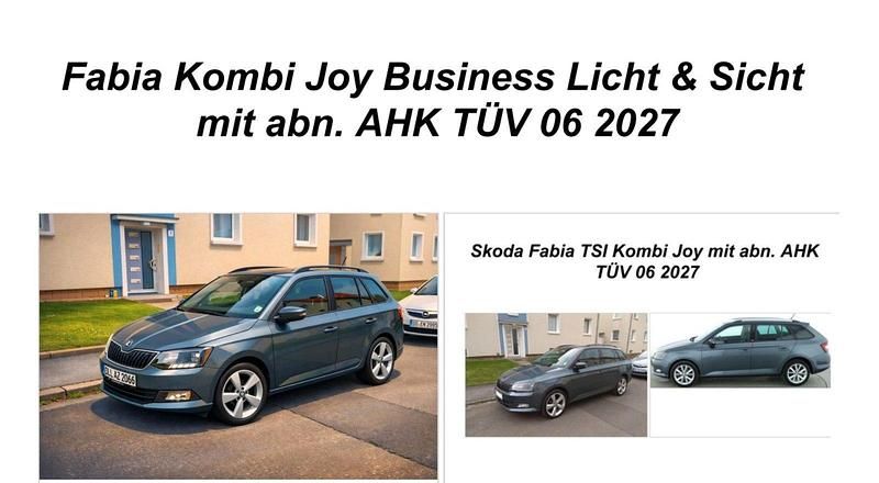 Grau Gebraucht 2016 Skoda Fabia Business Line Kombi | 7.495 € (Guter Preis) - Bild 1/4