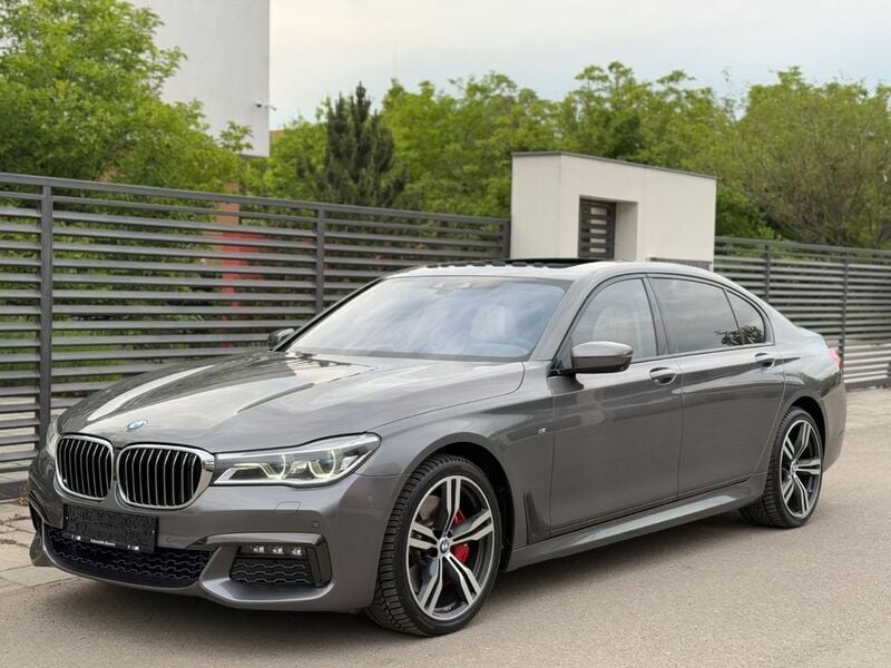 Grau Gebraucht 2017 BMW 750L Performance Limousine | 30.900 € (Superpreis) - Bild 1/4