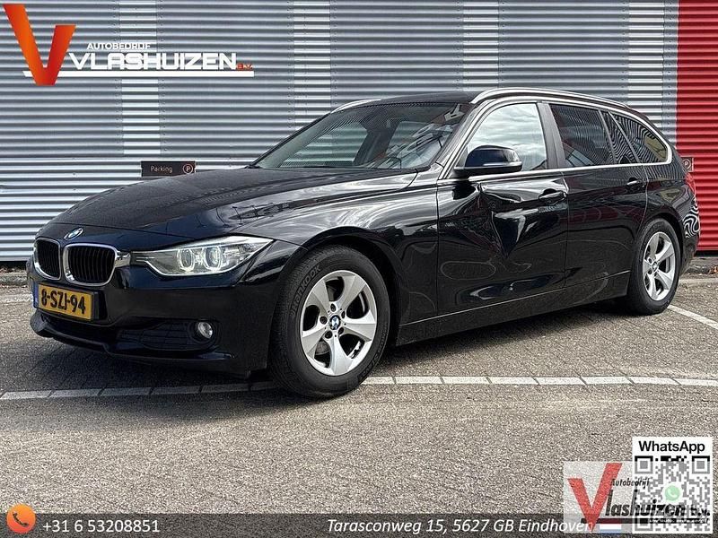 Schwarz Gebraucht 2013 BMW 320 Efficient Dynamics Kombi | 6.950 € (Superpreis) - Bild 1/4