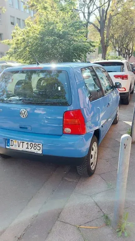 Gebraucht VW Lupo Basis 50 PS (36 kW) 2000 Blau Kleinwagen