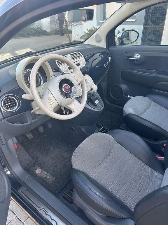 Second-hand Fiat 500C 69 CP (50 kW) 2010 Albastru Cabrio