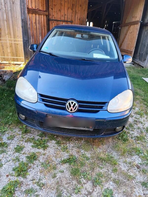 Blau Gebraucht 2007 VW Golf V Limousine | 850 € (Superpreis) - Bild 1/4