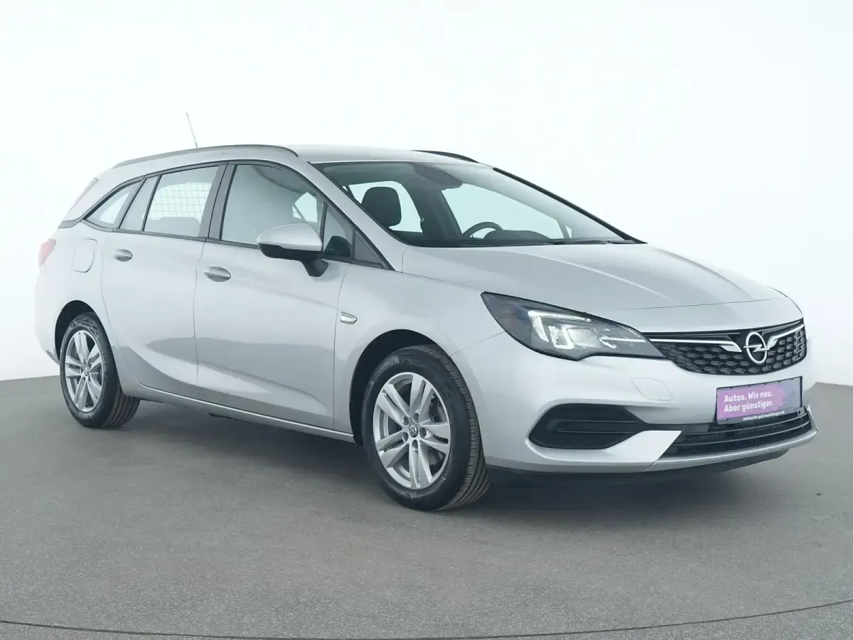 Gebraucht Opel Astra Edition 110 PS (80 kW) 2021 Silber Kombi