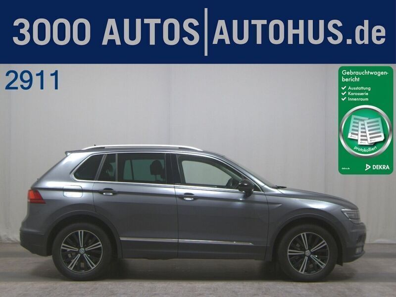 Grau Gebraucht 2020 VW Tiguan IQ Drive SUV | 20.980 € (Guter Preis) - Bild 1/4