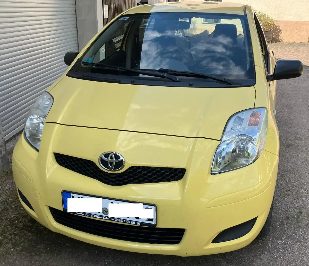 Gebraucht Toyota Yaris 100 PS (73 kW) 2009 Gelb Kleinwagen