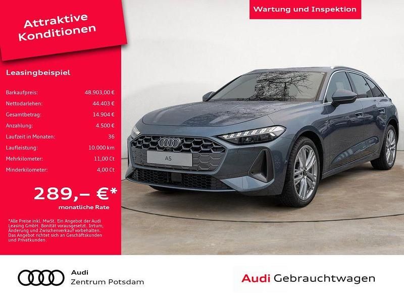 Gebraucht Audi A5 Advanced 204 PS (150 kW) 2025 Horizontblau metallic Coupé