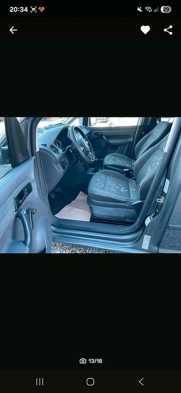 Gebraucht VW Caddy 86 PS (63 kW) 2011 Grau Van / Kleinbus