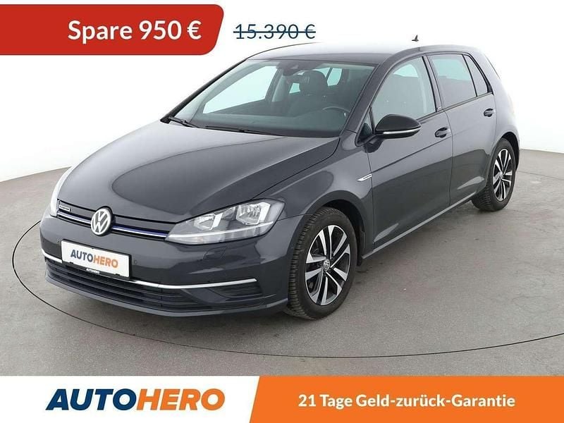Uranograu/cinza urano Gebraucht 2019 VW Golf VII IQ Drive Limousine | 14.440 € (Guter Preis) - Bild 1/3