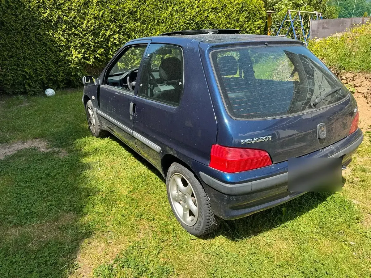 Gebraucht Peugeot 106 60 PS (44 kW) 2002 Blau Kleinwagen