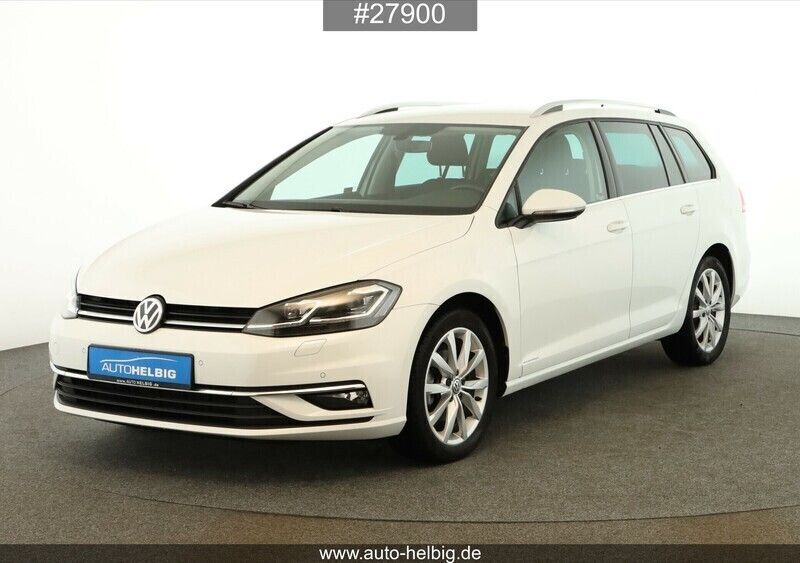 Pure white Gebraucht 2020 VW Golf VII Highline Kombi | 16.880 € (Fairer Preis) - Bild 1/4