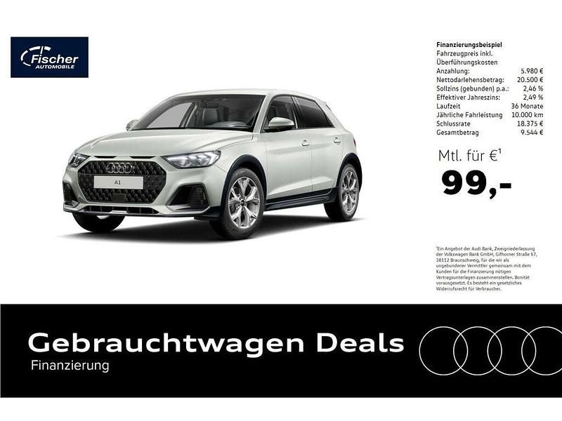 Silber Gebraucht 2024 Audi A1 Basis Kleinwagen | 26.480 € (Fairer Preis) - Bild 1/4